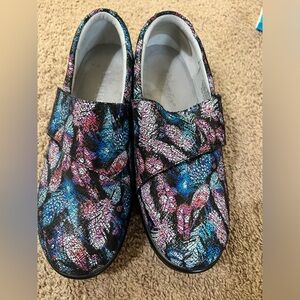 Alegria Lauryn Clog Women's Size 10 Slip On Professional Shoe 40 EU Multicolor